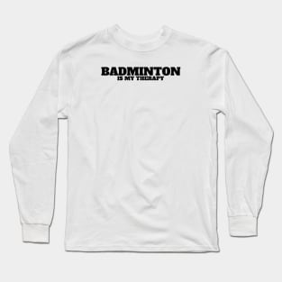 badminton Long Sleeve T-Shirt